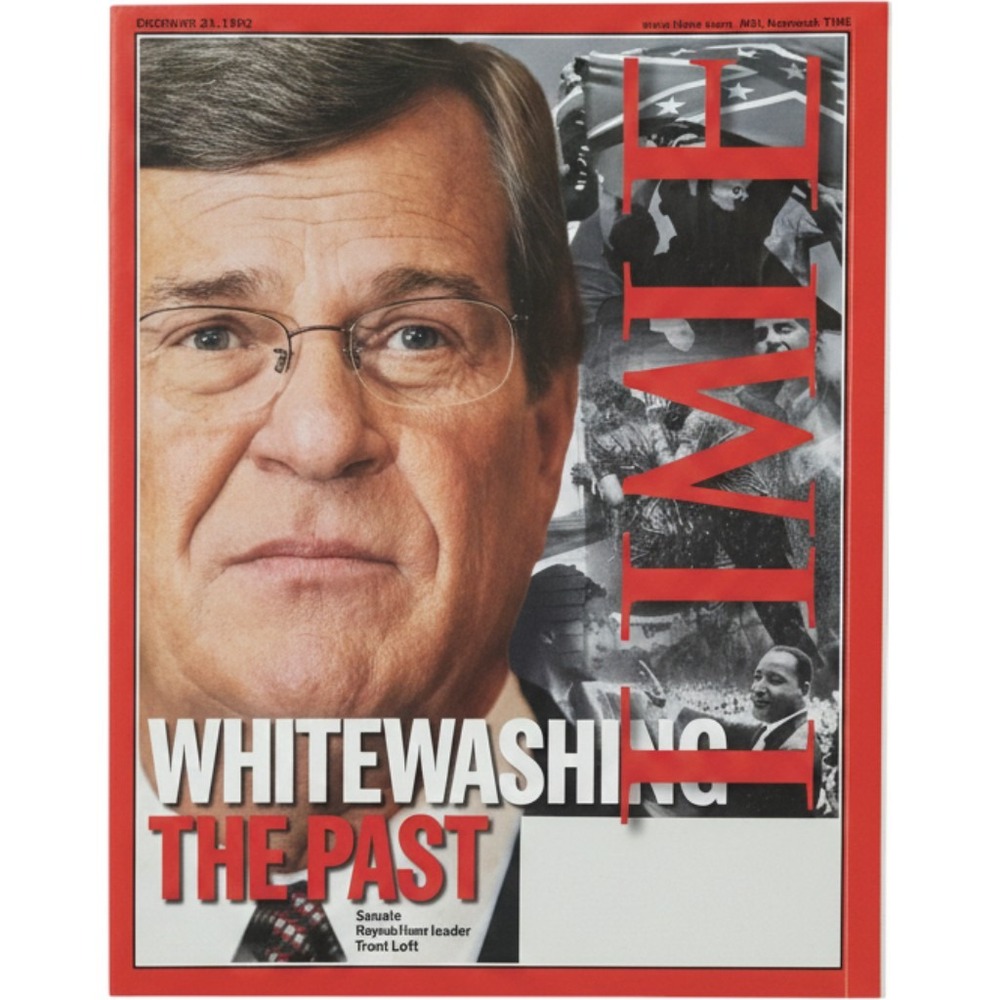 TIME Magazine December 23 2002 Lott Whitewashing The Past Political History